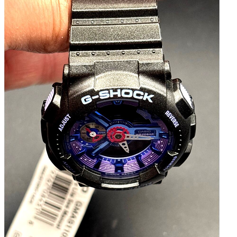 Casio G-Shock GMAS110HC-1A Unisex Analog Digital 200M Watch NIBWT - Picture 6 of 17
